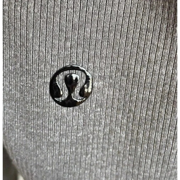 Lululemon Full Zip Sweatshirt Gray Black Extra Large XL - Picture 3 of 4